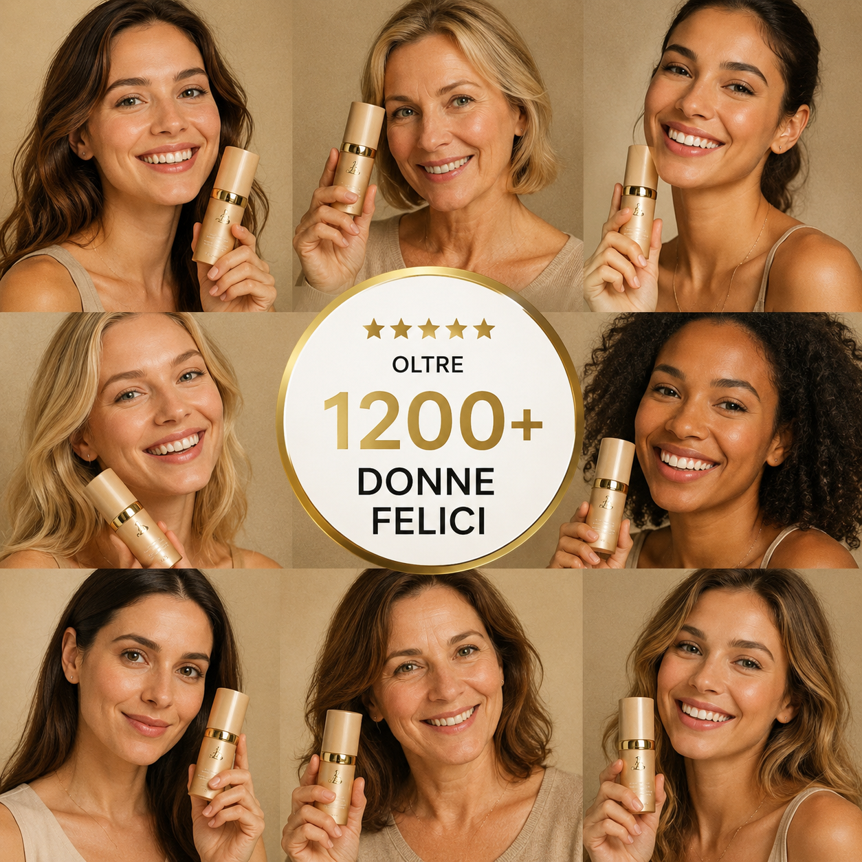 NudeFusion- Fondotinta Adattivo 4 in 1 con SPF50+