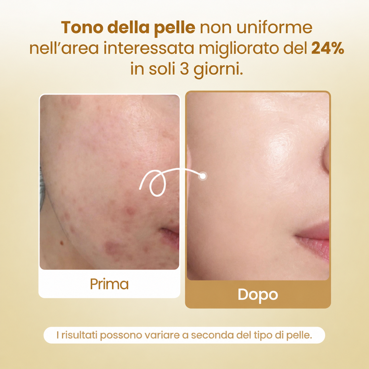 Glow Renewall Mask-Maschera notturna all'acido Cogico  Curcuma e Collagene