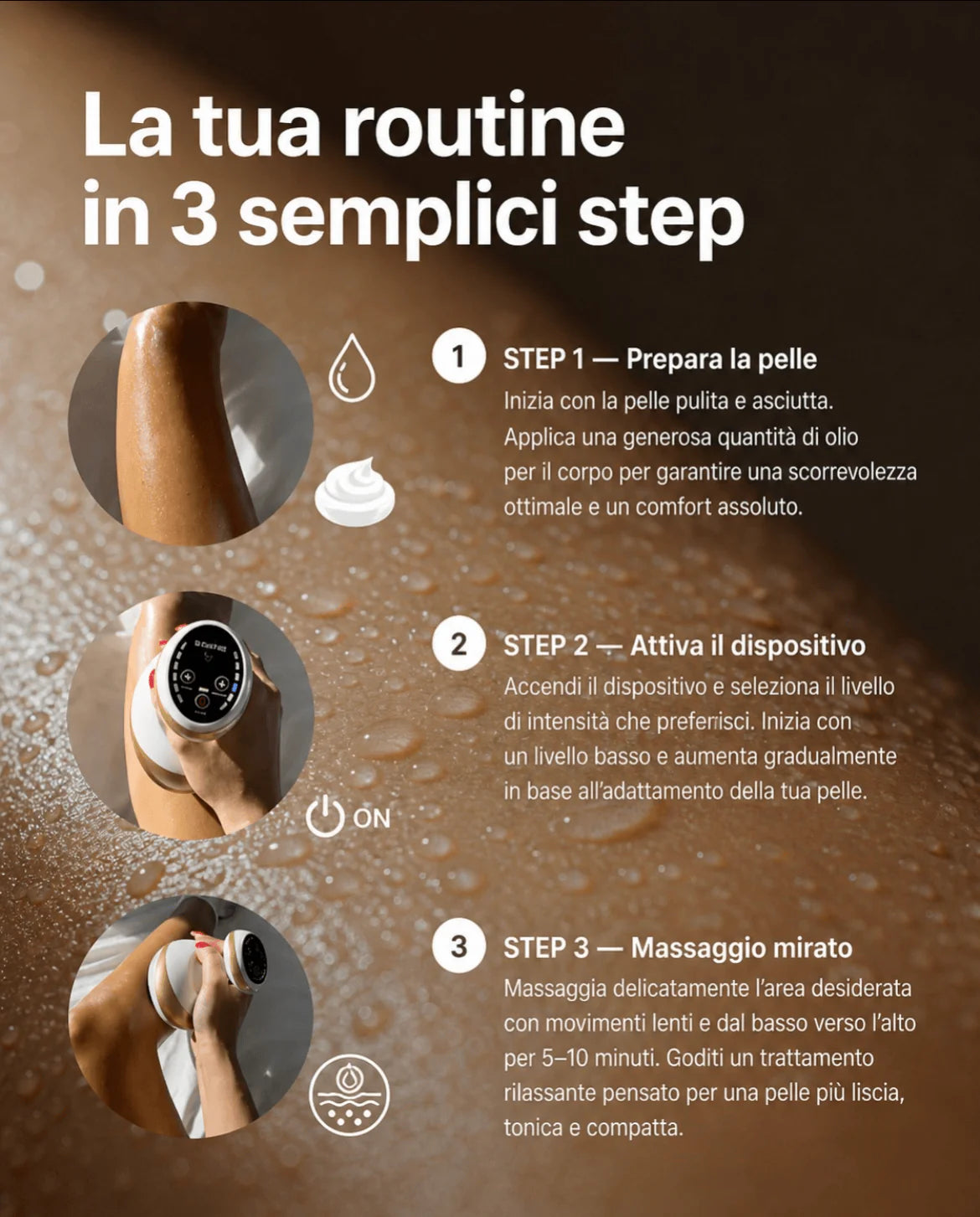 Derma Lift Pro - Massaggiatore Anticellulite Rimodellante Corpo con Effetto Lifting