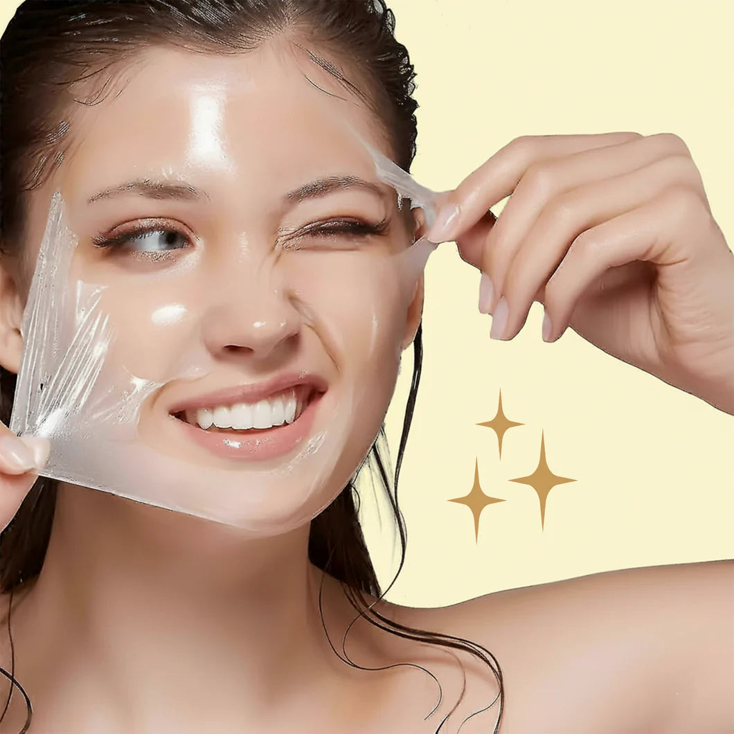 Glow Renewall Mask-Maschera notturna all'acido Cogico  Curcuma e Collagene